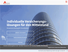 Tablet Screenshot of hvd.de